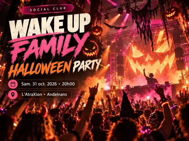 Wake Up Family Halloween Party