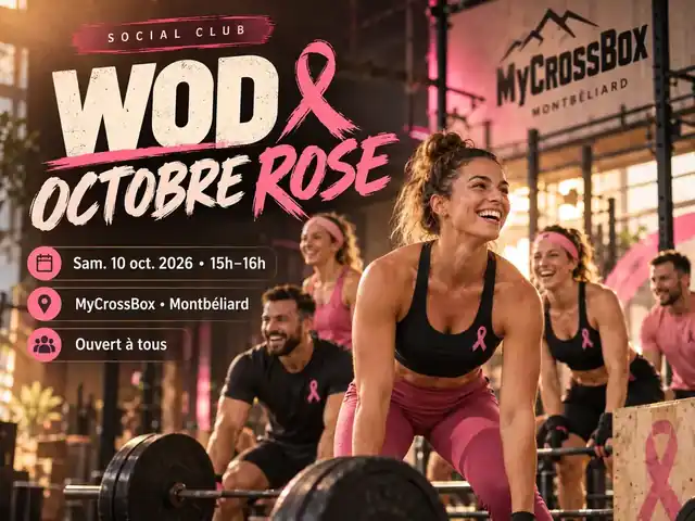 WOD Octobre Rose MyCrossBox